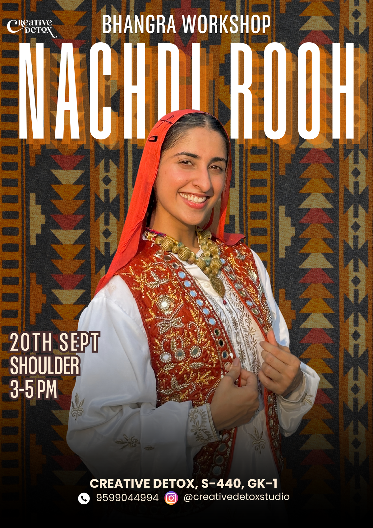 BHANGRA WORKSHOP WITH NACHDI ROOH