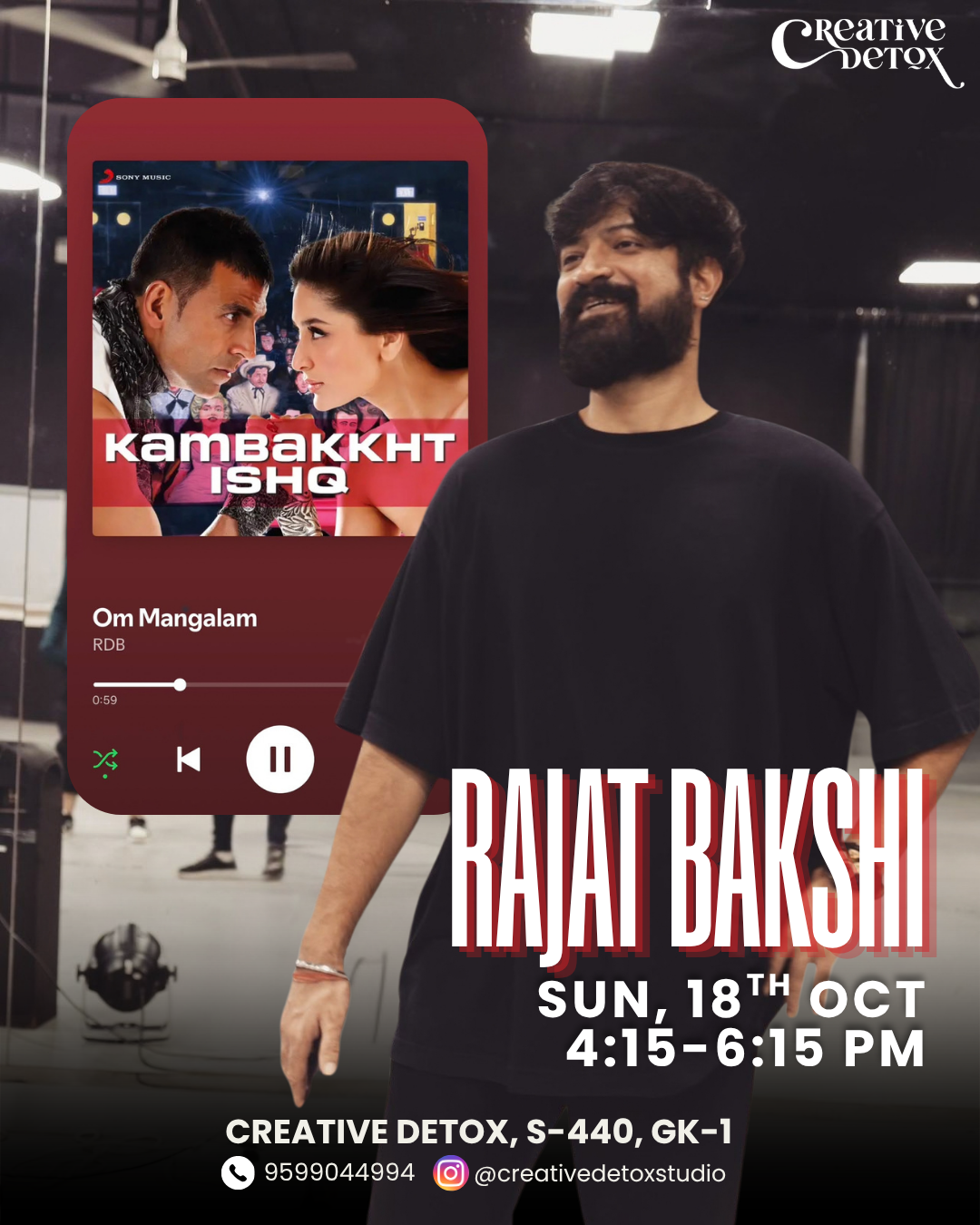 WORKSHOP WITH RAJAT BAKSHI